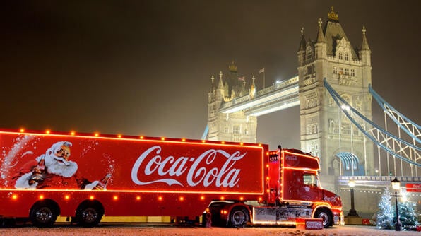 Christmas Coke Truck